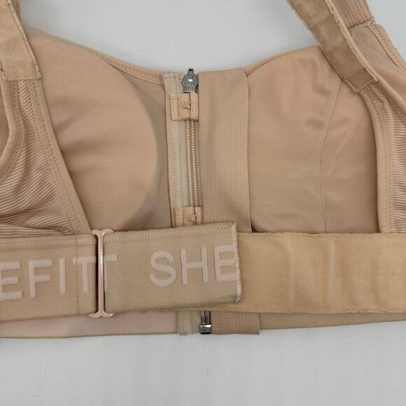 Shefit Luxe Ultimate High Impact Zip Front Sports Bra Size Large Fitness - Picture 7 of 10